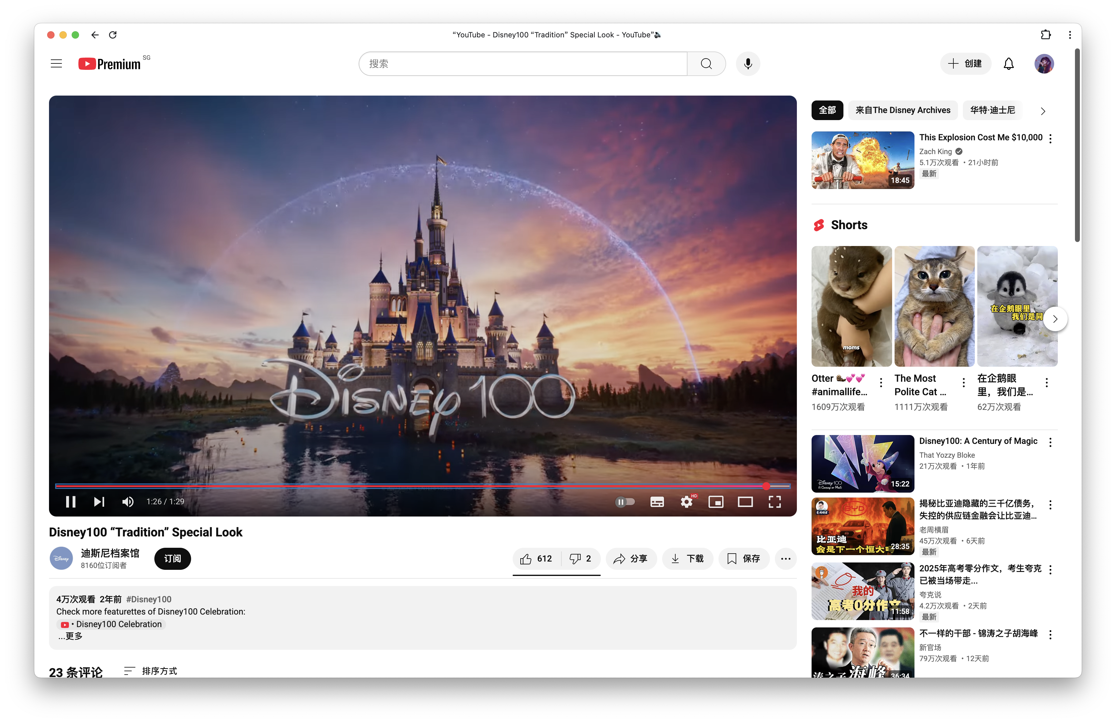 YouTube素材搜索